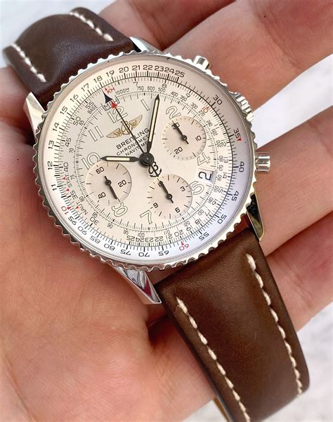 breitling chronometre navitimer white dial|breitling chronometre navitimer 1884 price.